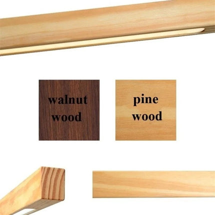 ChandelierDecor - Oak Wood Ceiling Bar Wooden LED Pendant Light