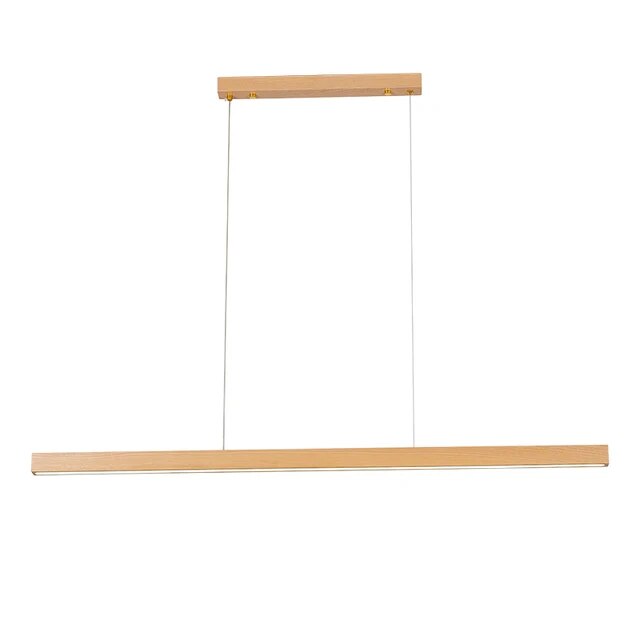 ChandelierDecor - Oak Wood Ceiling Bar Wooden LED Pendant Light