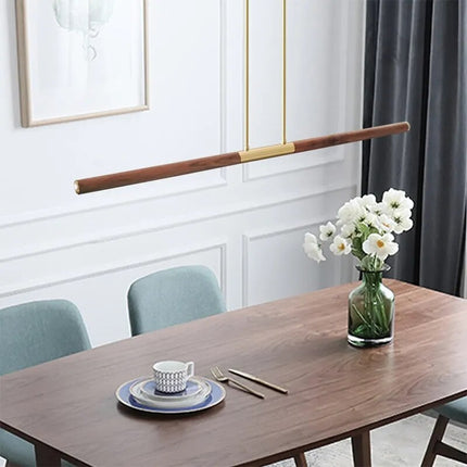ChandelierDecor - Oak Wood Kitchen Island LED Light Bar
