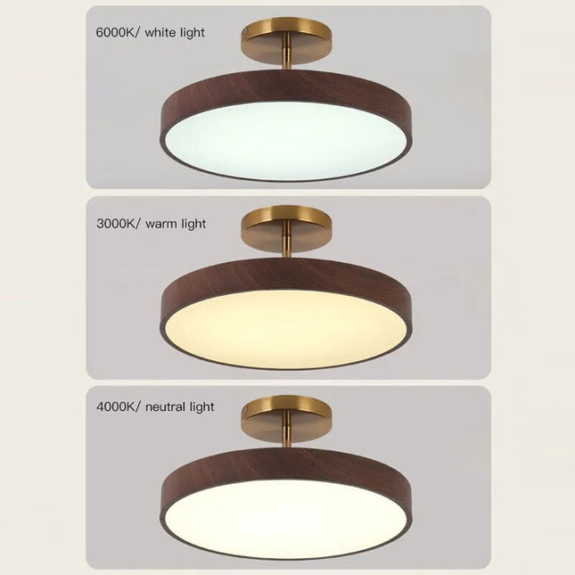 ChandelierDecor - Oak Wood Pendant Ceiling Light
