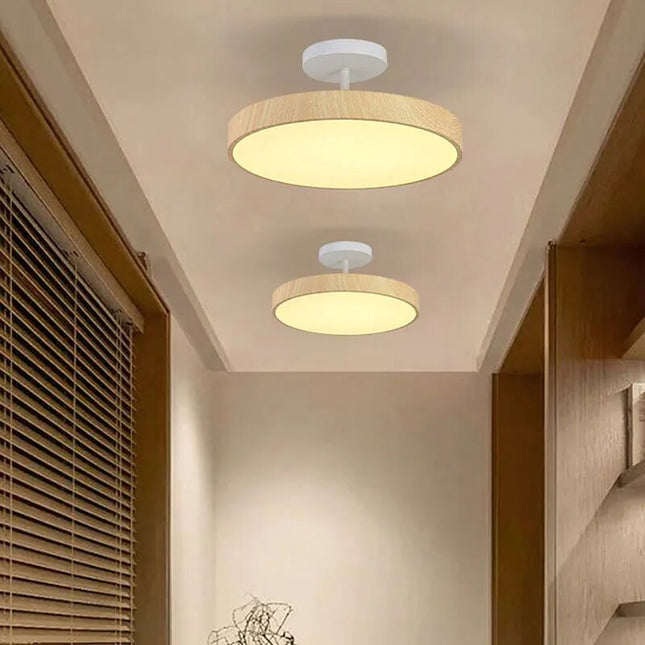 ChandelierDecor - Oak Wood Pendant Ceiling Light