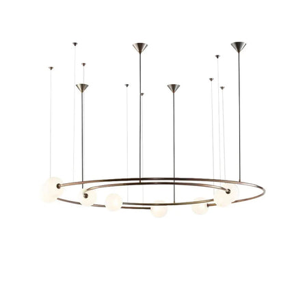 ChandelierDecor - Orbit Glass Ball LED Pendant Chandelier