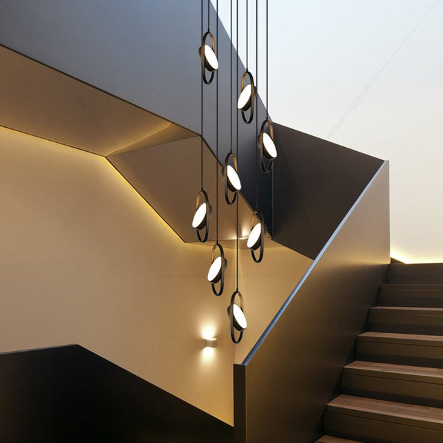 ChandelierDecor - Oval Ring Pendant Chandelier - Exquisite Lighting Fixture