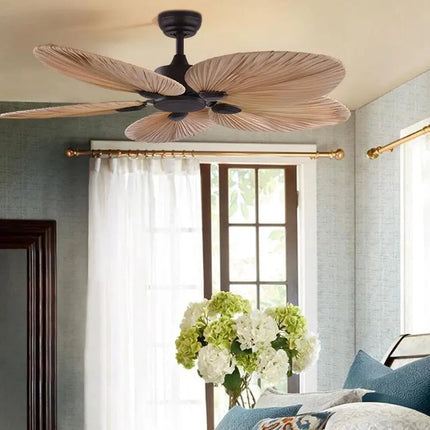 ChandelierDecor - Palm Leaves Ceiling Fan - Designer Ceiling Fan