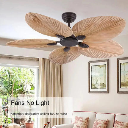ChandelierDecor - Palm Leaves Ceiling Fan - Designer Ceiling Fan