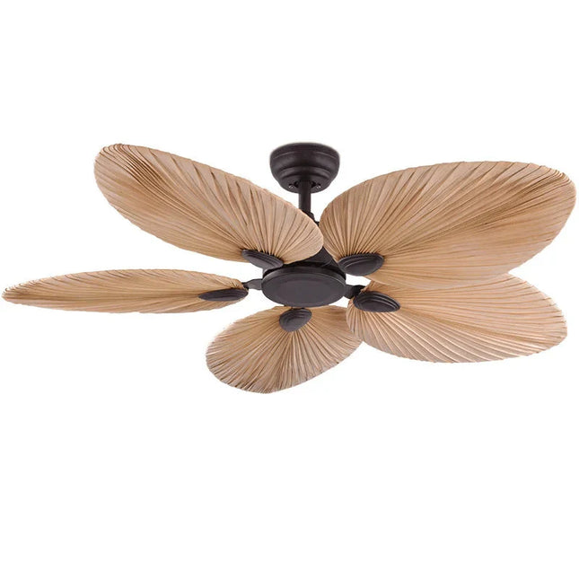 ChandelierDecor - Palm Leaves Ceiling Fan - Designer Ceiling Fan