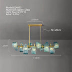 Longueur 110 cm Hauteur 29 cm - 10 têtes / Lumière chaude