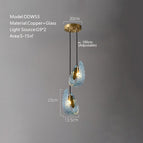Longueur 13,5 cm Hauteur 23 cm - 2 têtes / Lumière chaude