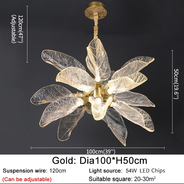 ChandelierDecor - Petals Nest Crystal Chandelier: Stunning Home Lighting