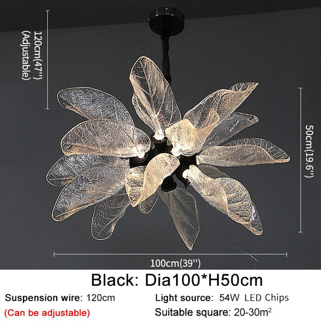 ChandelierDecor - Petals Nest Crystal Chandelier: Stunning Home Lighting