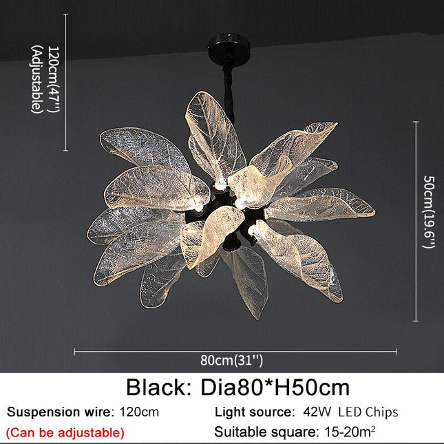 ChandelierDecor - Petals Nest Crystal Chandelier: Stunning Home Lighting
