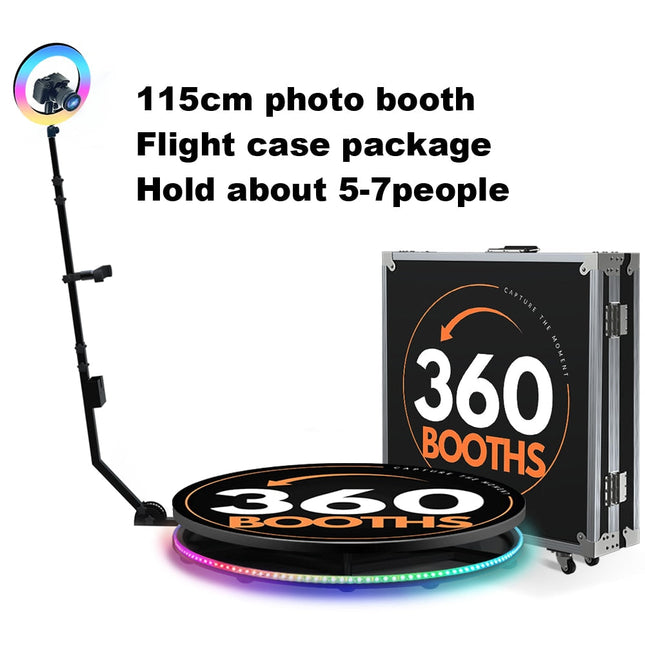 ChandelierDecor - Portable 360 Photo Booth Automatic For Video Events