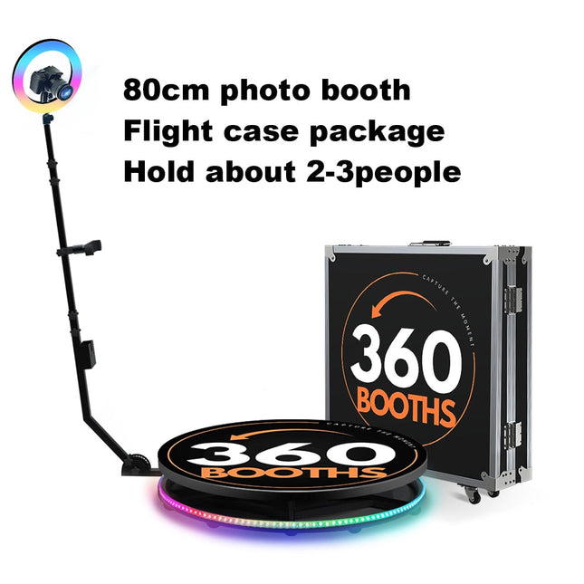 ChandelierDecor - Portable 360 Photo Booth Automatic For Video Events