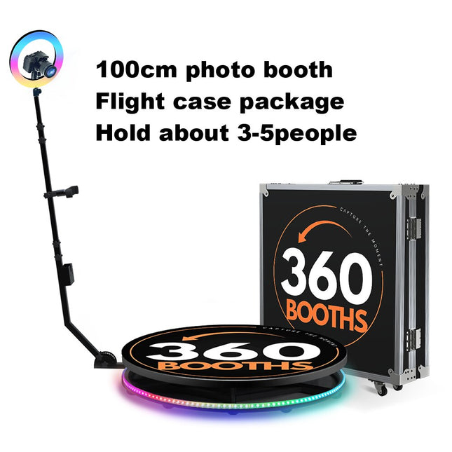 ChandelierDecor - Portable 360 Photo Booth Automatic For Video Events