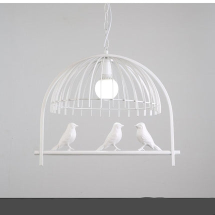 ChandelierDecor - Resin Iron Bird Cage Chandelier