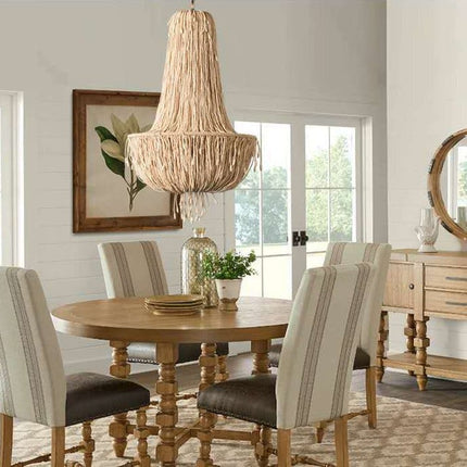 ChandelierDecor - Retro Bamboo Jellyfish Chandelier - Unique Lighting Fixture