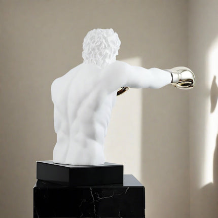 ChandelierDecor - Retro Boxing Sculpture Statue Sculpture Home Decor
