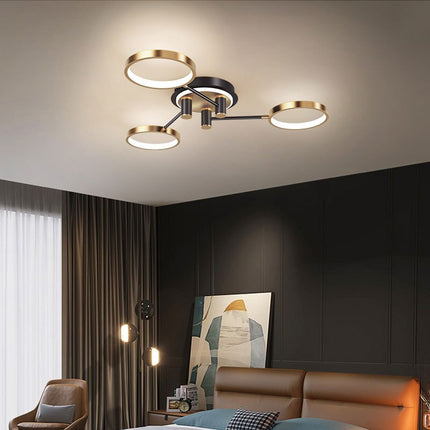 ChandelierDecor - Rings Chandelier: Illuminate Your Space with Style