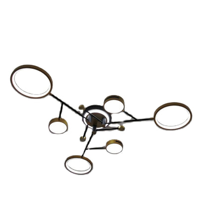ChandelierDecor - Rings Chandelier: Illuminate Your Space with Style