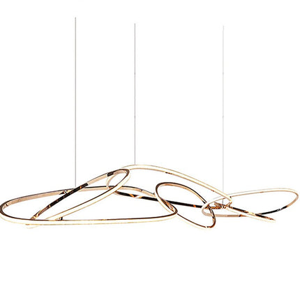 ChandelierDecor - Rings LED Chandelier: Stunning Lighting Fixture