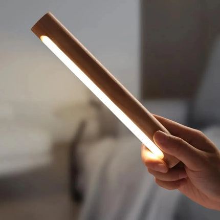 ChandelierDecor - Rotatable Oak Wood 360° Wall Light USB Chargeable