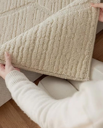 ChandelierDecor - Sand Dunes 3D Diatom Silk Rugs for Living Room