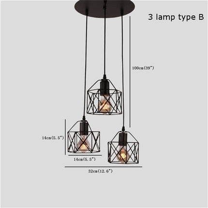 ChandelierDecor - Rustic Industrial Pendant Light Hangings
