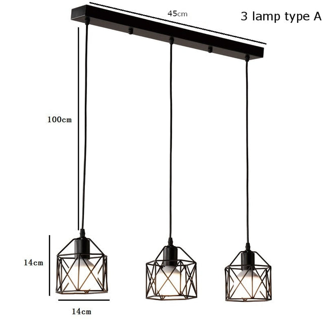 ChandelierDecor - Rustic Industrial Pendant Light Hangings