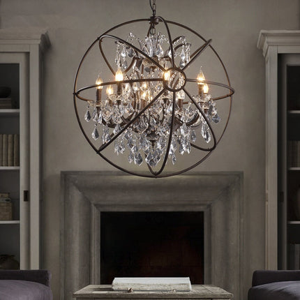 ChandelierDecor - Rustic Orb Chandelier - Rustic and Elegant Lighting