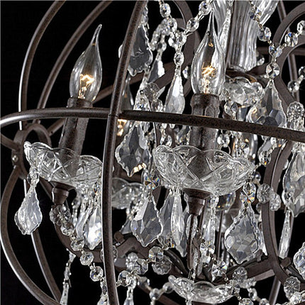 ChandelierDecor - Rustic Orb Chandelier - Rustic and Elegant Lighting