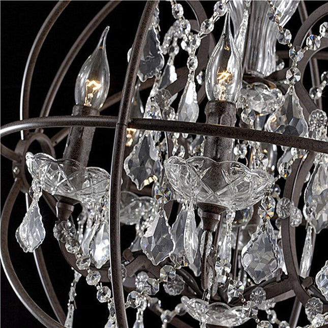 ChandelierDecor - Rustic Orb Chandelier - Rustic and Elegant Lighting
