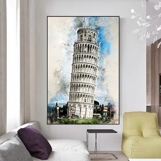 ChandelierDecor - Scenery City Landscape Canvas Wall Art