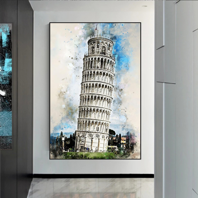 ChandelierDecor - Scenery City Landscape Canvas Wall Art
