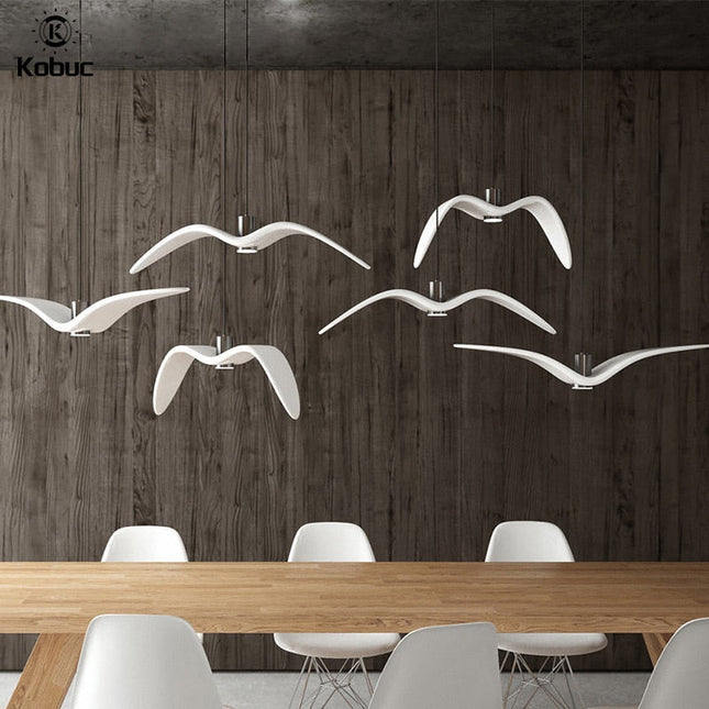 ChandelierDecor - Seagulls Pendant Light: Unique Lighting Fixture