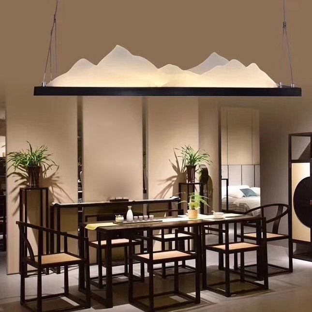 ChandelierDecor - Snow Hills Chandelier: Exquisite Lighting Fixture