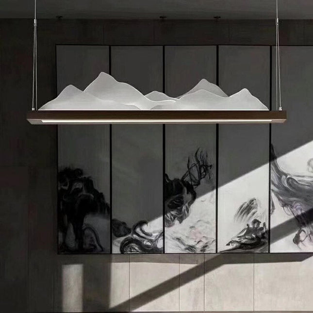 ChandelierDecor - Snow Hills Chandelier: Exquisite Lighting Fixture