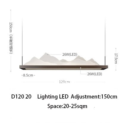 ChandelierDecor - Snow Hills Chandelier: Exquisite Lighting Fixture