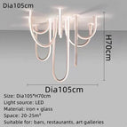 Diamètre 105cm / Blanc froid