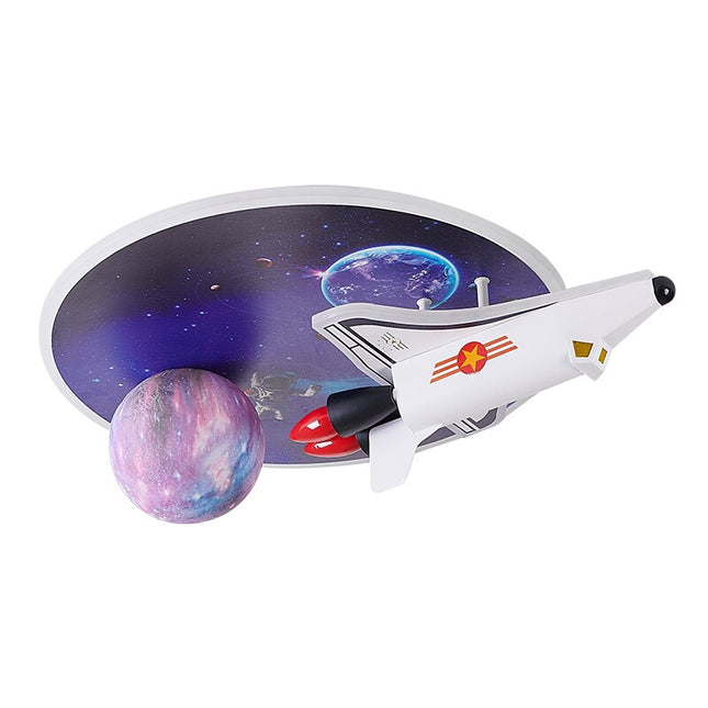 ChandelierDecor - Space Rocket LED Ceiling Light for Kids Room