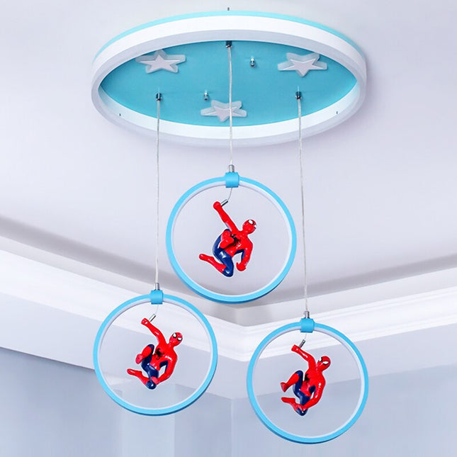 ChandelierDecor - Spiderman Ceiling Light - Deco Lighting for Kids Room