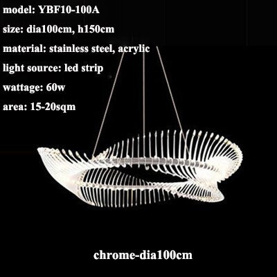 ChandelierDecor - Spiral Acrylic Chandelier: Illuminate with Style