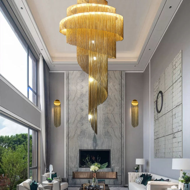 ChandelierDecor - Spiral Chandelier Chain: Quality and Versatile Solution