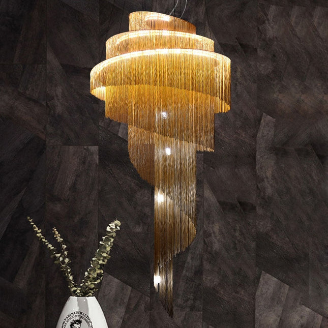 ChandelierDecor - Spiral Chandelier Chain: Quality and Versatile Solution