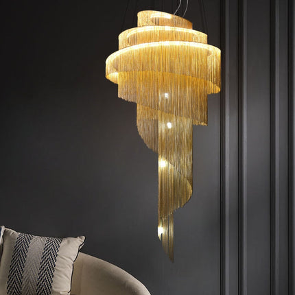 ChandelierDecor - Spiral Chandelier Chain: Quality and Versatile Solution