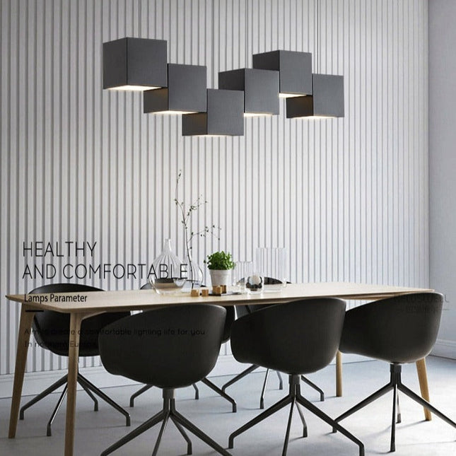 ChandelierDecor - Square Blocks Pendant Light