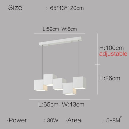 ChandelierDecor - Square Blocks Pendant Light