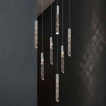 ChandelierDecor - Staircase Crystal Chandelier Light