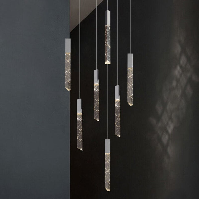 ChandelierDecor - Staircase Crystal Chandelier Light
