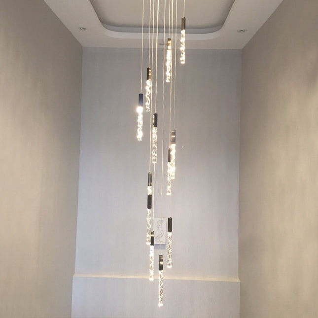 ChandelierDecor - Staircase Crystal Chandelier Light