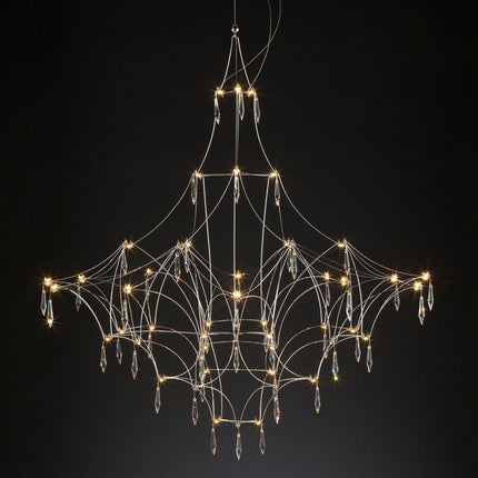 ChandelierDecor - Starry Crystal Minimalistic Chandelier